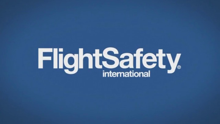 Flight safety. FLIGHTSAFETY International. Flight Safety International logo.